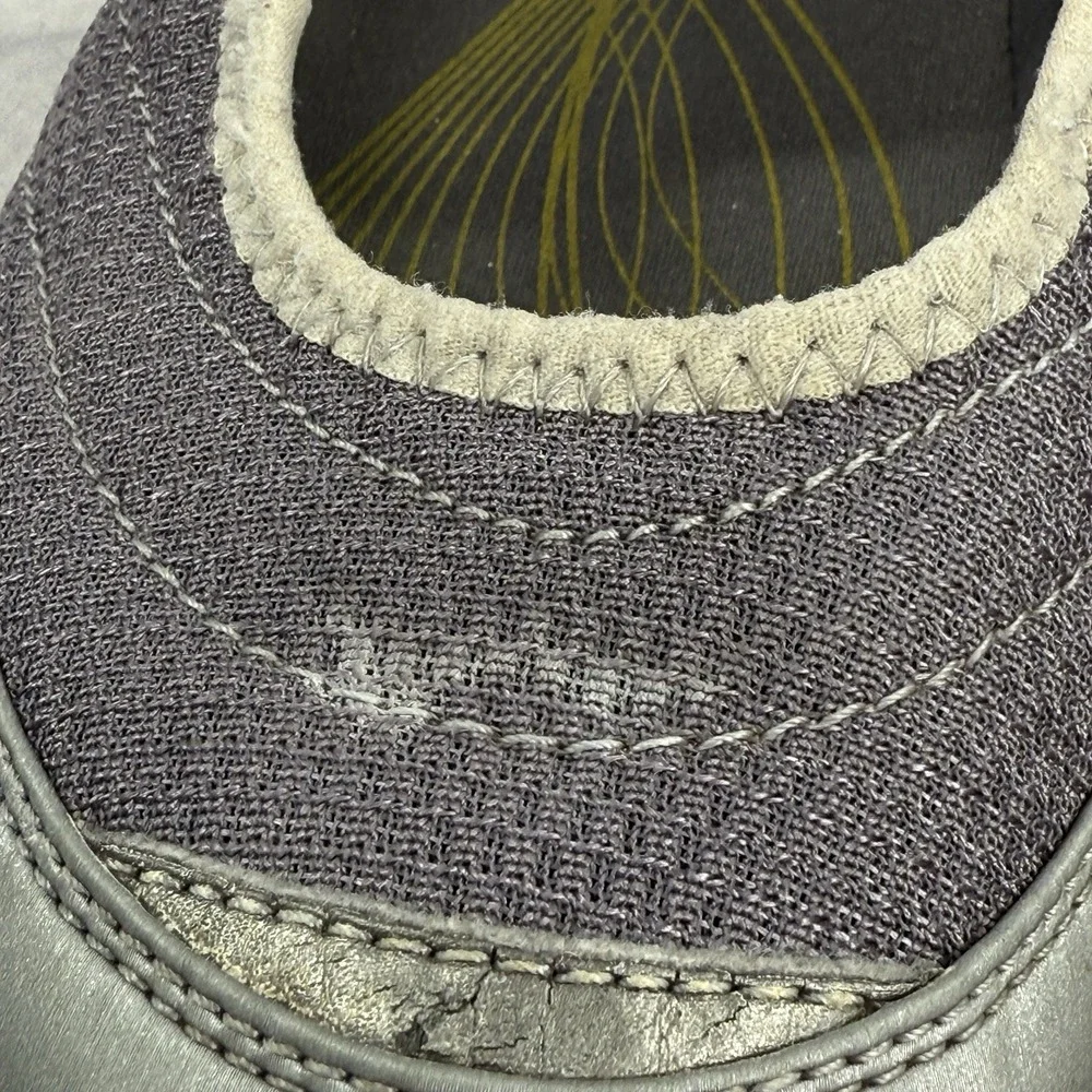 Vionic Sunset Slip On Mary Jane Shoes Womens‎ 8.5 Gray Silver 334 Sunset 9032